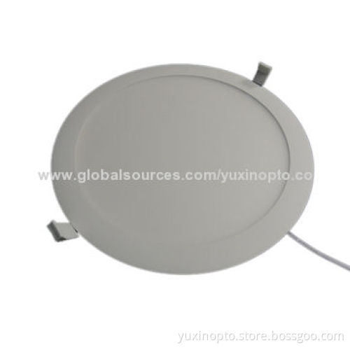 24W Round LED Panel Light, RoHS Directive-compliant